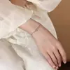 Pulseira Flor de Platycodon Feminina Leve Luxo Casual Moda Nicho Requintada 2025 Novo Acessório de Mão Presente de Aniversário Natal