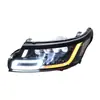 Aplicável a Faróis de 14-17 Land Rover Range Rover Sport Lente LED Matriz Modificada Luz Diurna Luz de Circulação Seta Faróis