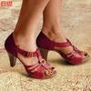 2020 directo el mismo día gigante TWIP verano Comercio exterior talla grande deseo Europeo y Americano comercio exterior sandalias de tacón alto zapatos de mujer