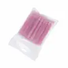Caneta de pontilhar para nail art com haste de cristal, ferramenta para nail art, 100 peças/pacote, empurrador de cutícula de dupla extremidade, atacado