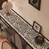 Tapete para Mesa Lateral, Tapete Protector para Mueble de TV, Sensación de Lujo Ligero de Alta Gama, Tapete Protector de Encimera de Cuero para Entrada Anti-Suciedad y Resistente al Desgaste