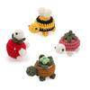 Pacote de Material de Crochê para Animal de Vaso Tecido Mais Vendido Transfronteiriço Lã Tricô Grupo Ornamentos de Crochê DIY Feito à Mão