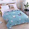 Colcha de ar condicionado individual de verão colcha fresca dupla infantil intervalo para almoço dormitório estudantil núcleo de colcha primavera e outono colcha fina de cama pode ser lavada à máquina
