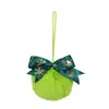 Sombrero de Navidad más vendido transfronterizo bola de felpa monstruo verde peludo elfo fiesta decoración de Navidad bola de felpa DIY bola de pelo sintético de conejo