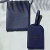 Conjunto de Passaporte Novo de Alta Qualidade Transfronteiriço, Capa Protetora Simples para Etiqueta de Bagagem, Etiqueta de Viagem Anti-Perda para Homens e Mulheres, Personalizável