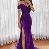 Venta al por mayor transfronteriza Ropa europea y americana Vestidos, Faldas largas con abertura de un solo hombro y lentejuelas, Faldas de banquete de moda, Faldas tipo vestido sexys