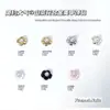 Manicure Camélia Liga de Metal Joias Francesas Elegantes Retrô Pequeno Perfume Pérola Exquisite Flor Esmaltada Acessórios de Joias