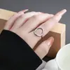 Anillo Abierto Retro Francés, Diseño de Nicho Moderno y Creativo, Anillo de Doble Capa, Varios Estilos, Unisex, Adecuado para Parejas