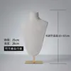 Lenço de seda bolsa de lenço suporte de exibição em T suporte de exibição de joias para colar aço inoxidável loja de roupas armazenamento de gravata chapéu
