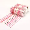 Coco1 Série de Doces Doces Frutados Conjunto de Fitas Washi Papelaria Decorativa DIY Fita Washi Colorida