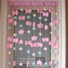 Cortina de Puerta de Dormitorio Femenino Cortina Divisoria Decoración de Puerta de Sala de Estar Accesorios de Cortina Colgante Cortina Colgante para Habitación de Niña Infantil