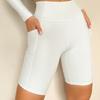 Conjunto de 4 Peças Amazon Bra Personalizado Outono/Inverno Calça Shorts Manga Longa Roupa de Yoga Shorts para Corrida Esportiva