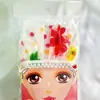 Touca de Banho de EVA, Alta Elasticidade, Touca de Banho Grande e Espessa para Cuidado com os Cabelos Femininos, Touca com Proteção para as Orelhas, à Prova d'Água e de Óleo, para Uso Doméstico