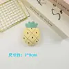 Peças Abertas de Pelúcia Desenho Animado Acessórios Fofos de Frutas Melancia Morango Abacate Cenoura Materiais Semi-acabados para Acessórios de Cabelo
