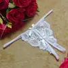 Fabricante Wuyekat Lencería Sexy Lencería Femenina Encaje Transparente Entrepierna Abierta Encaje Tentación Pantalones T de Tres Puntos Venta al por Mayor