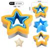 Molde de acero inoxidable para cortar y sellar bordes de pan de sándwich, molde para pan de desayuno infantil