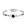 Ventas Directas de Fábrica Venta al por Mayor Transfronteriza Joyería de Acero de Titanio de Gama Alta para Mujer Sin Desgaste Pulsera de Acero de Titanio con Letras Romanas Carta de Amor