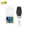 Interruptor de Control de Acceso Inalámbrico con Control Remoto de 5V12V24 Voltios, Interruptor de Punto con Retardo, Puerta, Bocina de Luz DC con Módulo de Canal Único