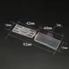 Plástico 3010 Marco de Identificación de Señal para Cables y Alambres Transparente Etiqueta de Identificación con Caja para Etiquetas