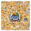 100 Pegatinas de Graffiti de Capibara Dibujos Animados Lindas Animales Creativos Kabibala Decorativas para Funda de Teléfono Pegatina Impermeable