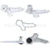 Bomba de agua de refrigeración del motor de automóvil D1803, compatible con Kubota Jiubaotian 1A021-73035