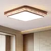 Sala de Estar Estética Dinastía Song Estilo Mid-Century Creativa Luz de Techo LED Protectora para Ojos para Dormitorio y Estudio, Luminarias Estilo Mid-Century