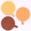 Bandeja de Pizza Artificial Desenho Animado Acessórios para Joias Artesanais DIY Caseiros Pacote de Material para Brinquedos de Resina Cola de Creme Atacado