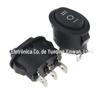 Interruptor Oval Kcd7 3 Pinos 3 Velocidades Chaleira Elétrica Interruptor Balancim Oval em Forma de Barco Interruptor de Alimentação
