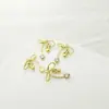 Pingente de Brinco Colar Coração Laço Coração com Diamante Artesanal DIY Acessórios de Material