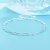 Venta al por mayor del fabricante Nueva Moda Fresca de Tendencia Joyería de Celebridad de Internet para Mujeres, Pulsera de Doble Capa con Efecto Arena Planeta Soñador Chapada en Plata