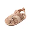 Sandalias de Goma Antideslizantes para Bebés Niños y Niñas Verano Zapatos para Niños Pequeños Zapatos de Bebé Estilo Británico BBW4010