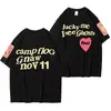 Camiseta Masculina de Manga Curta Estampada com Novo Design de Verão, Gola Redonda, Moda Casual Solta, Tops Masculinos