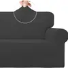 Cojín de sofá de grano de maíz exclusivo transfronterizo, apto para todas las estaciones, color liso simple, funda de asiento de sofá de vellón, respaldo