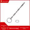 Dispositivo de masturbação plug uretral de metal DB-039 para homens adulto aço inoxidável haste plug olho de cavalo brinquedos sexuais atacado