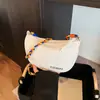 Estilo Coreano Versátil 2026 Nuevo Lienzo Moda Bolso Dumpling Casual Ligero Cruzado Simple Estudiante Bolso de Hombro Pequeño