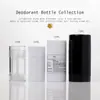 Botella de Perfume de Bola Rodante Transparente Esmerilada de 30ml 50ml de Fábrica Botella para Aceites Esenciales de Aromaterapia Botella de Bola Rodante Botella para Desodorante Antitranspirante