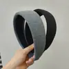 Diadema Ancha de Punto Estilo Coreano Retro para Mujer, Diadema de Corona Alta que Hace que la Cara Parezca Más Pequeña, Elegante Accesorio para el Cabello, Nuevo y Moderno Adorno para el Cabello