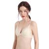Sutiã sexy de renda leve europeu e americano sem aro, confortável, sem costura, triângulo, bojo macio, respirável, suprimento de lingerie feminina