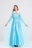 Disfraz de Halloween Cosplay Anime Anna Elsa Vestido de Princesa Vestido de Adulto Disfraz Cosplay