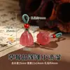 Colección de Vainas de Loto Natural Accesorios para Pulseras DIY Cristal de Jade Ágata Arena Vaina de Loto Pequeñas Gotas Al Por Mayor