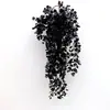 Rattan artificial transfronteiriço, plantas verdes artificiais de eucalipto de parede, flores decorativas para casa e exterior, trepadeiras de plantas artificiais pendentes