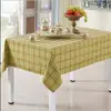 Mantel para Sofá y Mesa de Algodón de Ancho Amplio, Tejido Liso, Estampado Digital, Popelina, Hilo de Trama Cepillado, Tejido de Punto, Cuadros Blanqueados 20