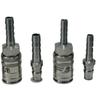 Conector Rápido de Acero Inoxidable Tipo Smc304C Hidráulico de Alta Presión Autocierre Redondo de Tres Vías Redondo de Dos Vías Neumático Conector Rápido