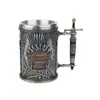 Copo de Vinho Criativo Canção de Gelo e Fogo Game of Thrones Caneca Cerveja em Relevo Copo de Uísque de Grande Capacidade