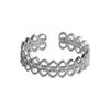 Anillo de encaje creativo moda personalidad temperamento diseño网红 hueco amor dedo índice anillo abierto al por mayor