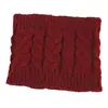 Chapéu de Lã Feminino para Outono e Inverno, Novo, Transfronteiriço, Tricô, para Lavar o Rosto, com Abertura para Rabo de Cavalo, Torcido, Quente, Proteção contra Vento, com Cinto Extra