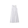 [Ben Chu] Vestido francés rejuvenecedor Vestido de mujer 2025 Nuevo Verano Diseño Irregular Costuras Sin Mangas Falda Vedor