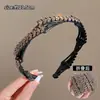 Aro para el pelo plegable de perlas para mujer, nuevo estilo, diadema de viaje para el pelo, retráctil, para viaje, para sellar el pelo suelto, paquete especial para lavarse la cara