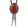 Collar para Hombre Combinación Perfecta Manga Corta Distintivo Nuevo Piedra Amarilla Estilo Japonés y Coreano Piedra de Cera Accesorios Colgante