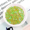 Lantejoulas Coloridas em Formato de Coração 1g Pacote Pequeno Miçangas 3-4mm Decoração para Nail Art Glitter Enchimento DIY Venda Direta da Fábrica Acessórios